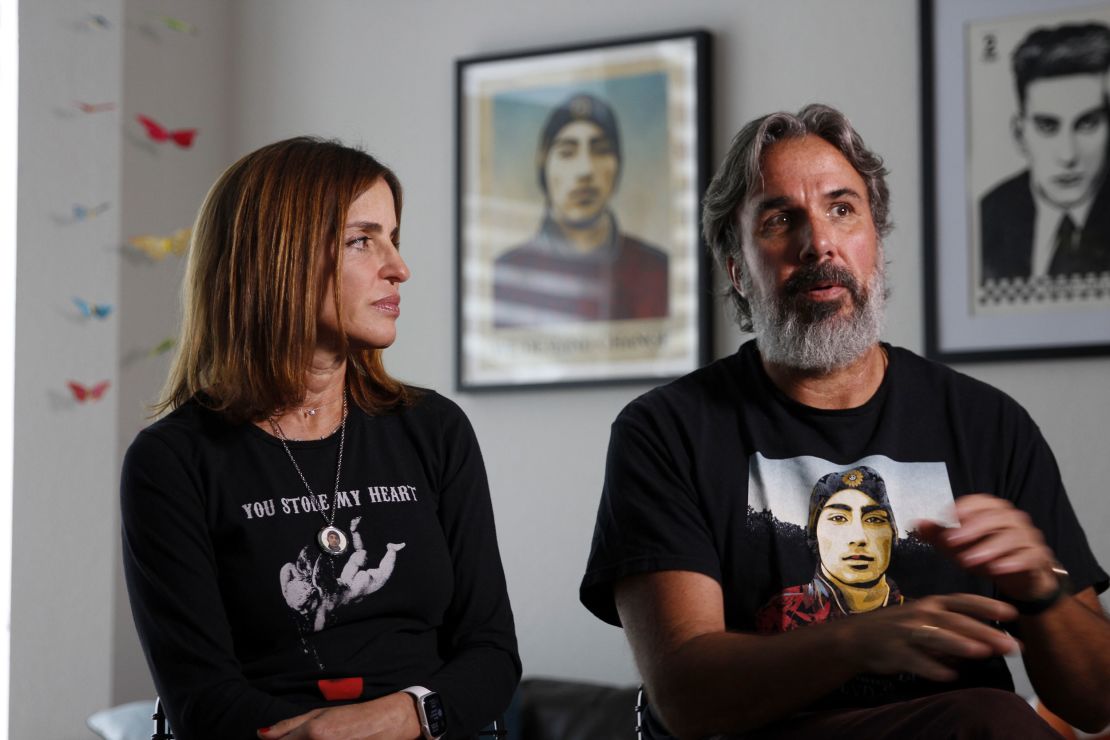 Manuel and Patricia Oliver lost their son, Joaquin, 17, in the 2018 mass shooting at Marjory Stoneman Douglas High in Parkland, Florida. Their organization, Change the Ref, helped launch the new voice message campaign.