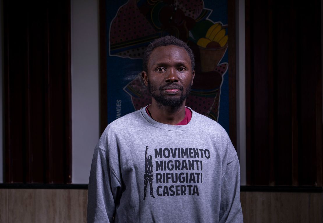 Mamadou Kouassi shared his own migration experience as a script consultant for "Io Capitano." Kouassi made the journey from his native Ivory Coast to Italy in 2006.
