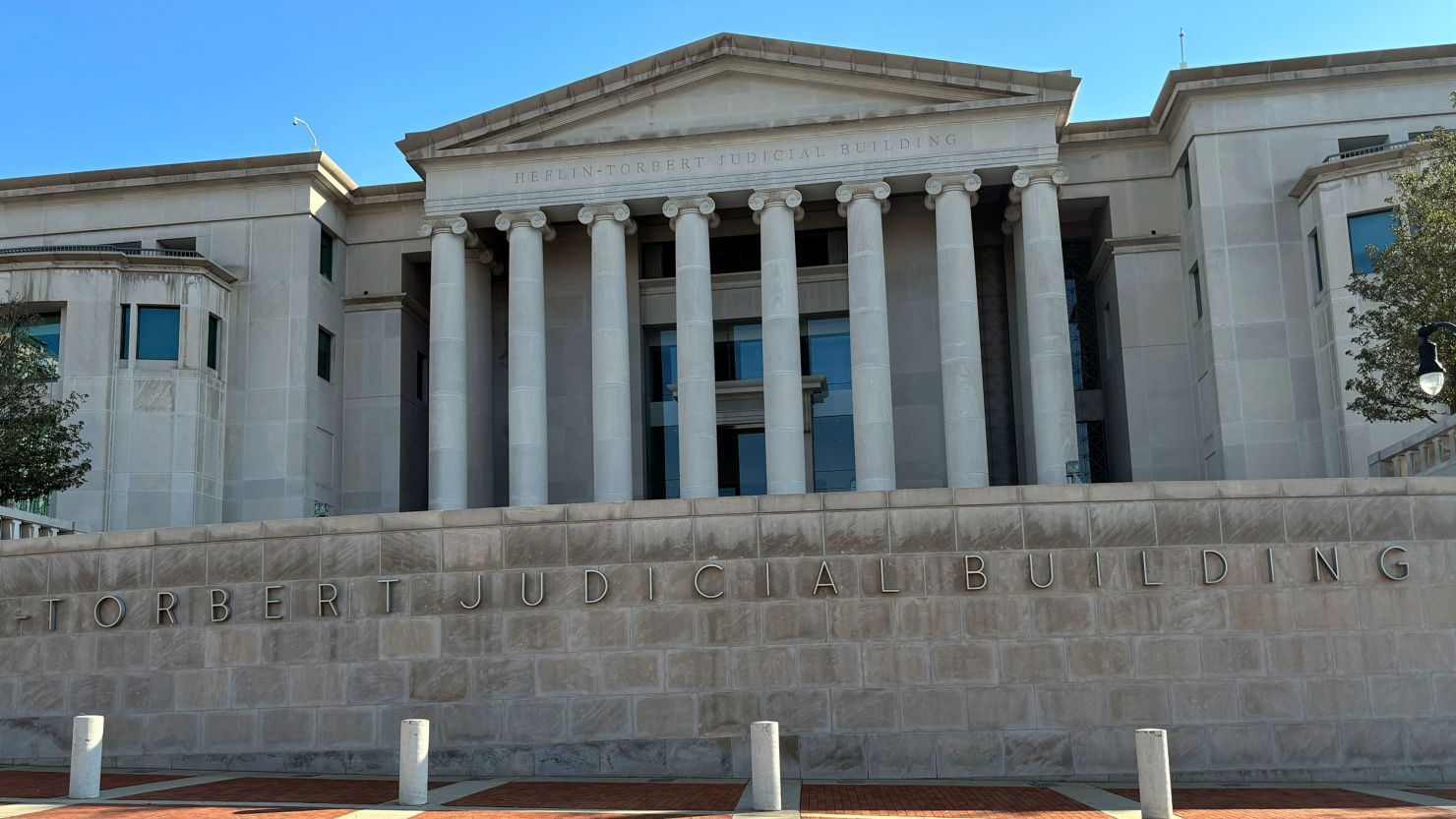 The Alabama Supreme Court building in Montgomery is pictured earlier this month.
