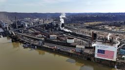 This is United States Steel Mon Valley Works Clairton Plant in Clairton, Pa., on Monday, Feb. 26, 2024.