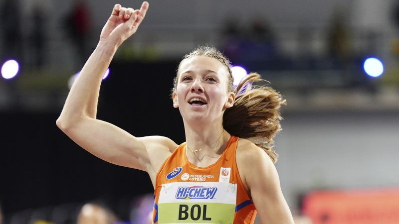 Холандската звезда по лека атлетика Фемке Бол продължи златната си