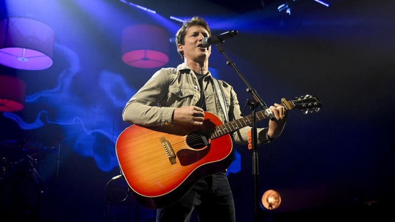James Blunt celebrates the 20th anniversary of his biggest hit that he calls ‘a bit creepy’