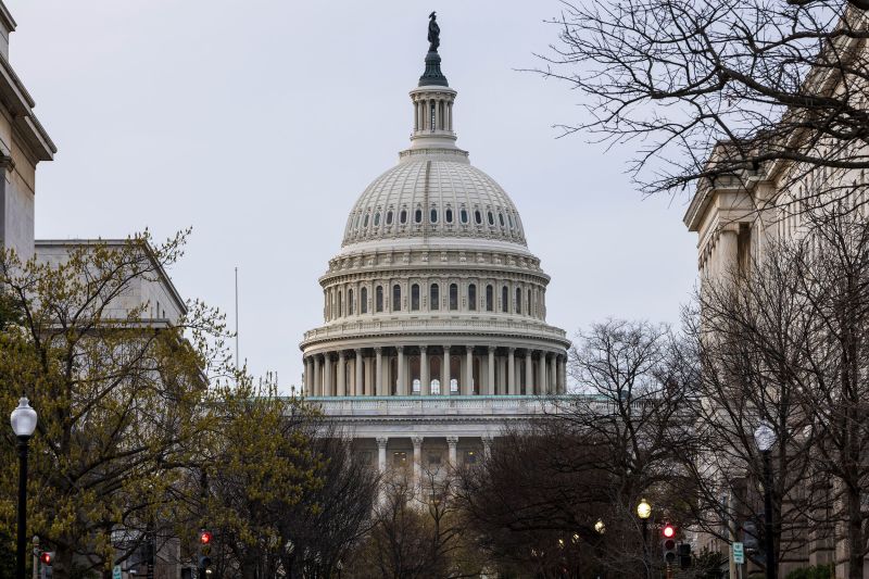 The U.S. Capitol building is seen in Washington, D.C., March 28, 2024. (Francis Chung/POLITICO via AP Images)