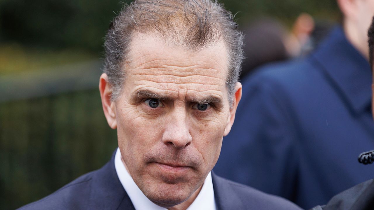 Hunter Biden, son of President Joe Biden, is seen on the South Lawn of the White House on April 1, 2024.  son's businesses abroad.