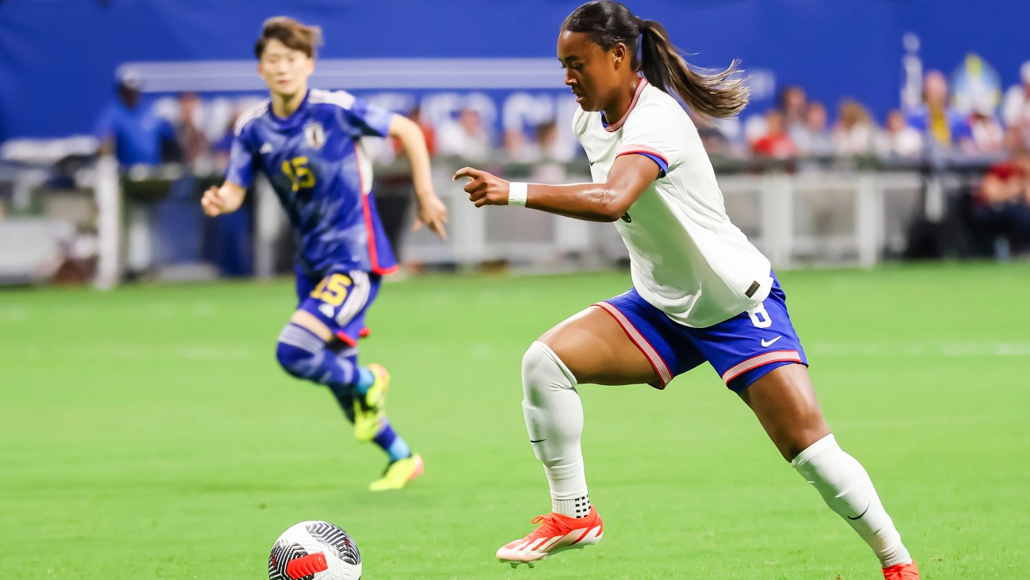 Jaedyn Shaw Teenager makes US soccer history as she continues to shine