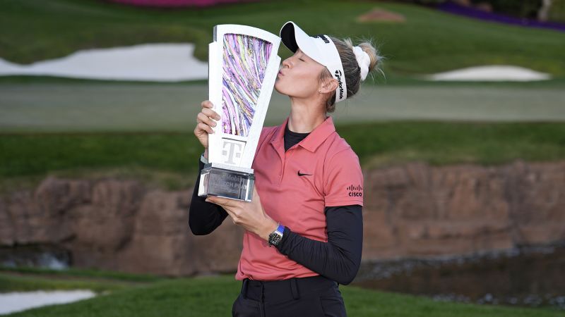 ‘I can’t even wrap my head around it’: Nelly Korda continues historic run with fourth consecutive LPGA Tour victory