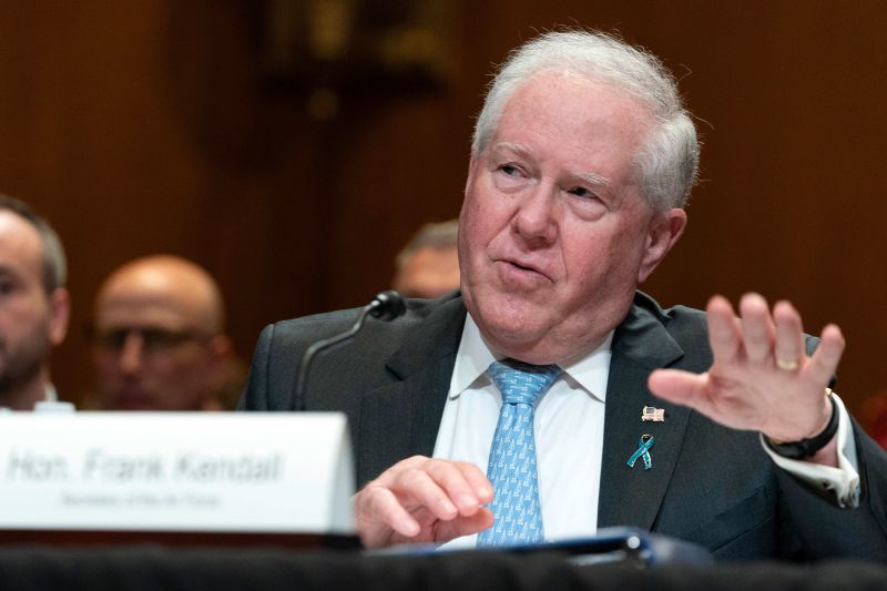Pentagon revokes former Air Force Secretary Frank Kendall's classified access over alleged Air Force One leak; Kendall denies revealing anything classified