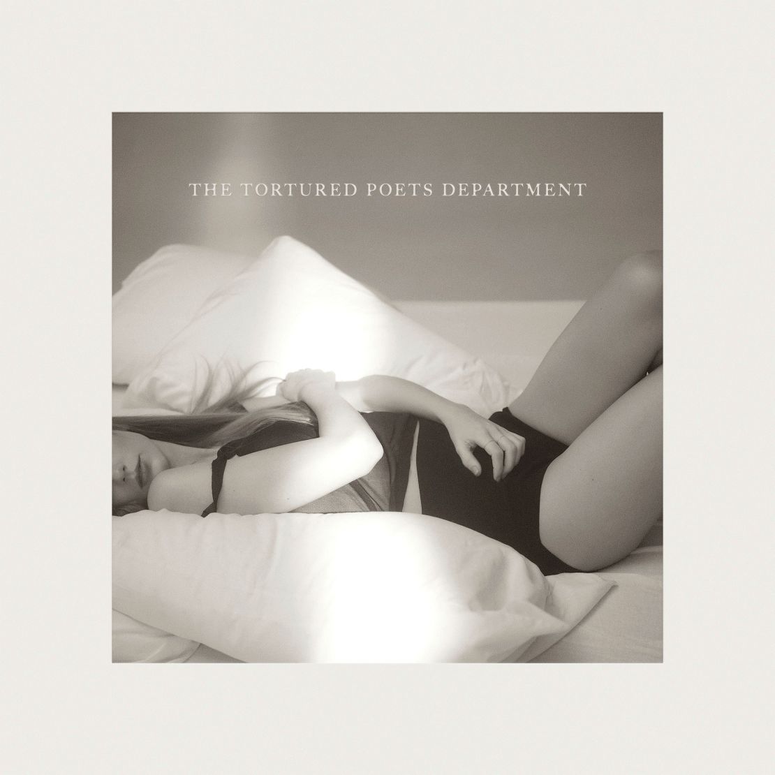 The cover of Taylor Swift's 'The Tortured Poets Department' double album released Friday.