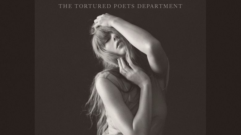This cover image released by Republic Records show "The Tortured Poets Department" by Taylor Swift. (Republic Records via AP)