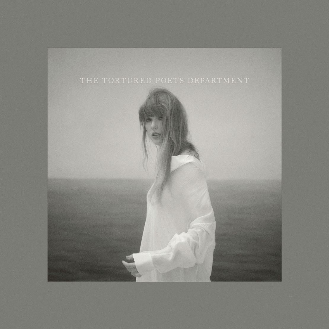 The cover of Taylor Swift's 'The Tortured Poets Department' double album released Friday.