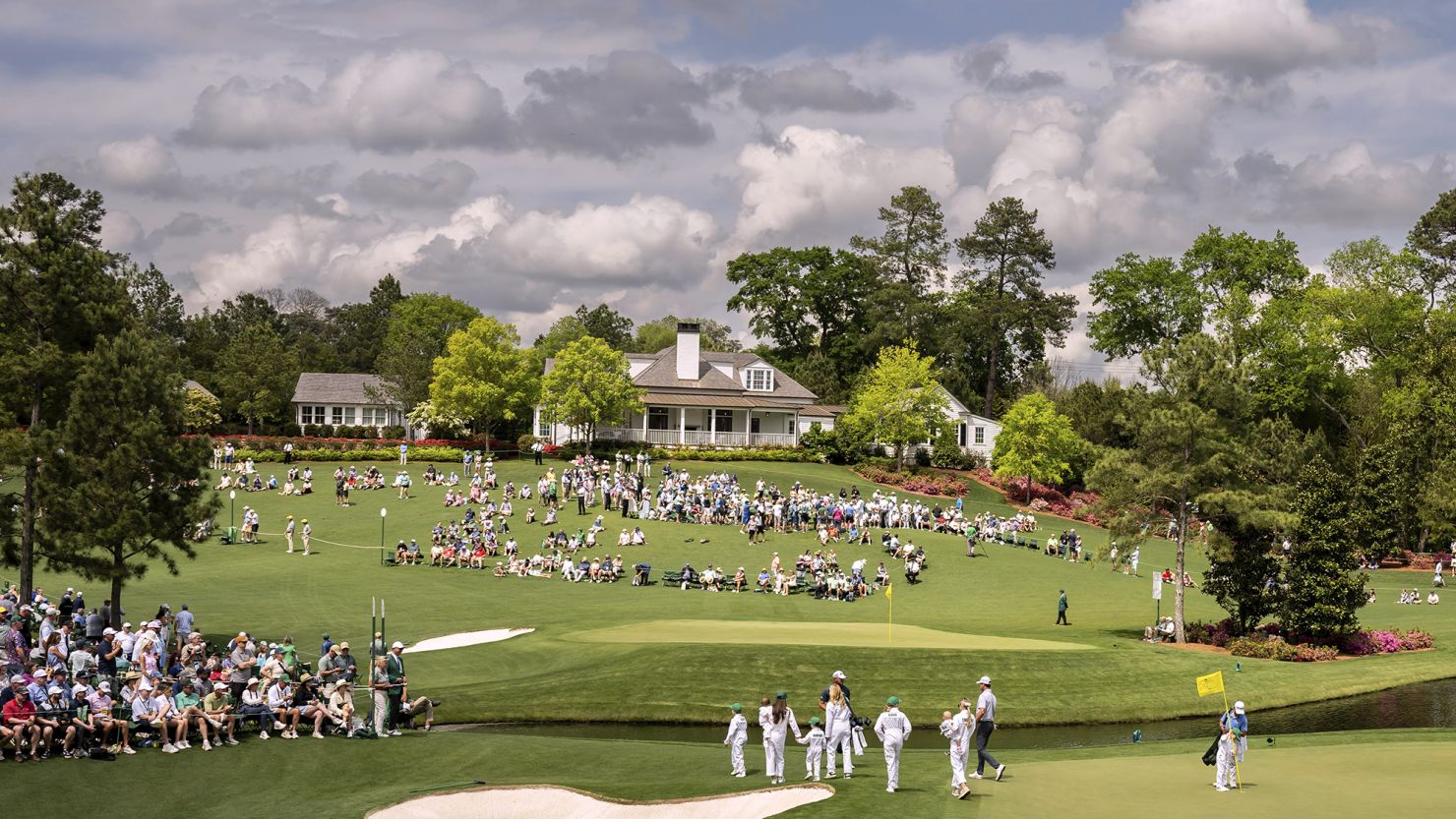 The annual Par Three Contest took place at Augusta National on Wednesday.