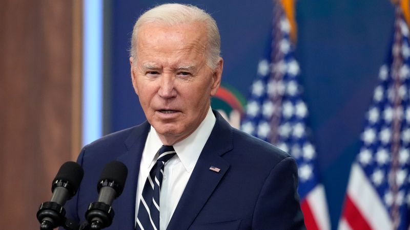 Biden pushes his economic populism in battleground Pennsylvania as Trump’s stuck in a New York courtroom