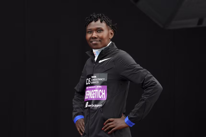 Marathon record holder Ruth Chepngetich given three-year ban for doping violation