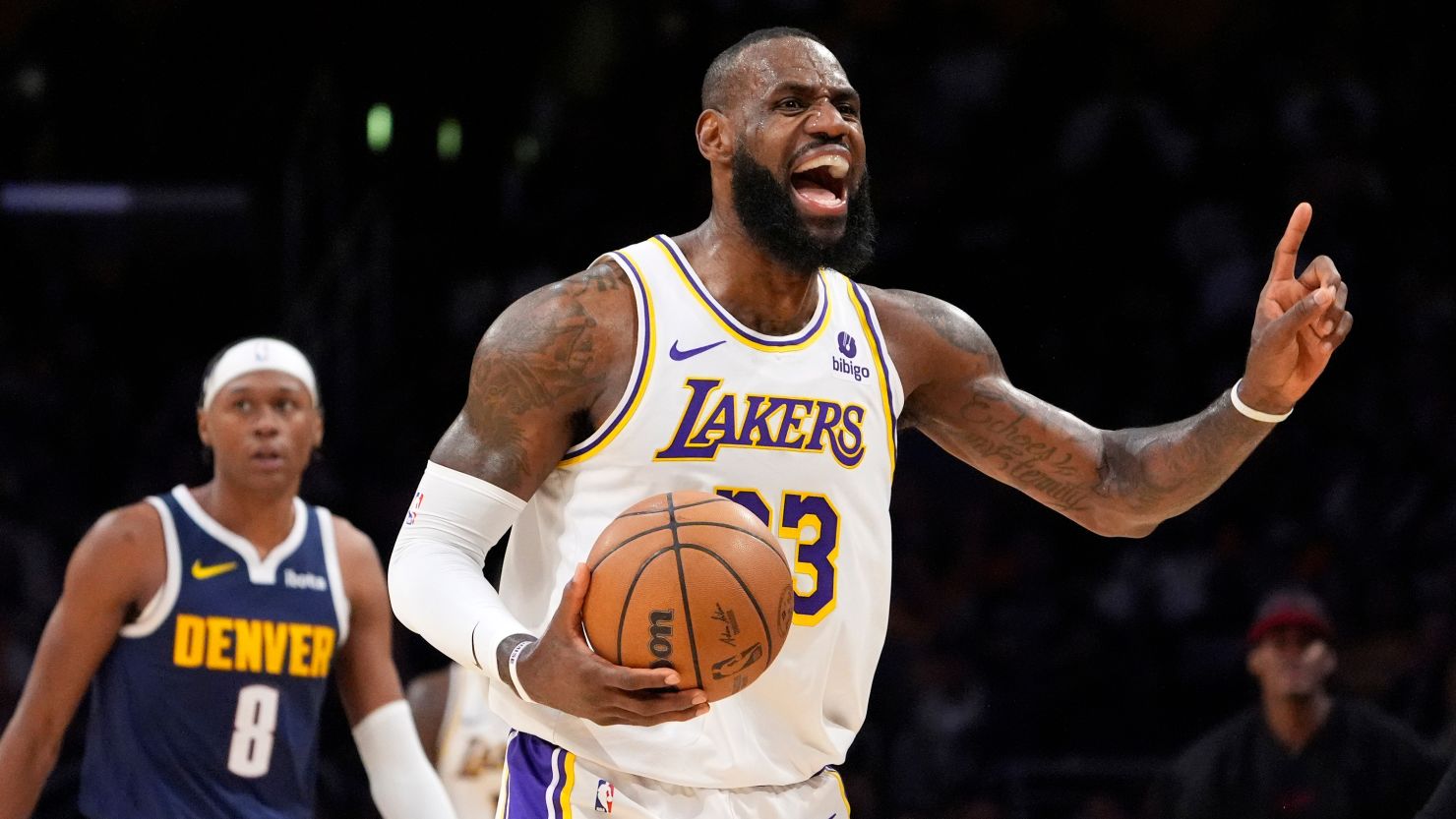 The Lakers beat the Nuggets for the first time since December 2022.