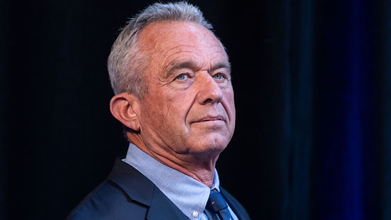 Independent Presidential candidate Robert F. Kennedy Jr. announced 'No Spoiler' pledge for the upcoming elections at a campaign stop in Brooklyn, NY on May 1, 2024.