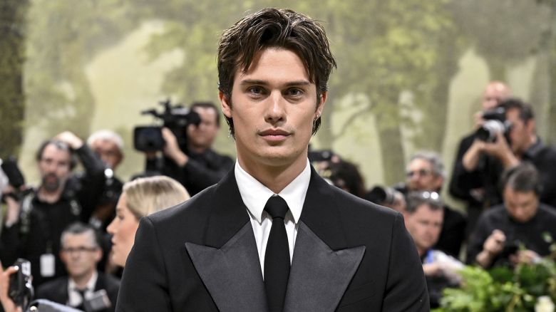 Nicholas Galitzine attends The Metropolitan Museum of Art's Costume Institute benefit gala celebrating the opening of the "Sleeping Beauties: Reawakening Fashion" exhibition on Monday, May 6, 2024, in New York. (Photo by Evan Agostini/Invision/AP)