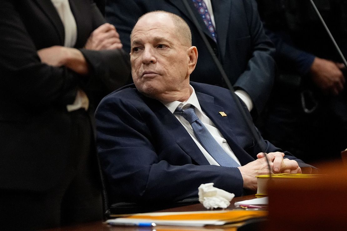 Harvey Weinstein in court on May 9. (AP Photo/Julia Nikhinson)