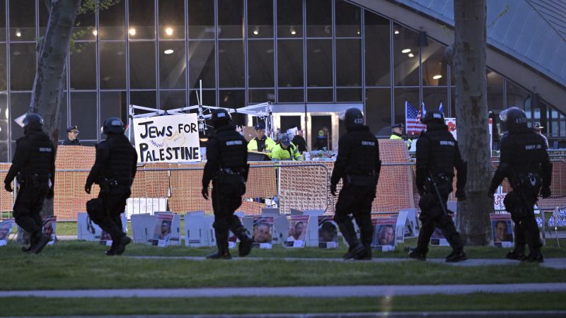 Encampments cleared from at least 3 university campuses early Friday as pro-Palestinian demonstrations continue