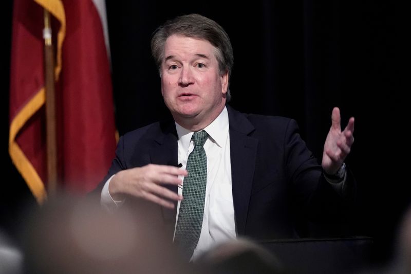 Brett Kavanaugh speaks about presidential power his Taylor Swift fandom and an expensive trip to see Caitlin Clark CNN Politics