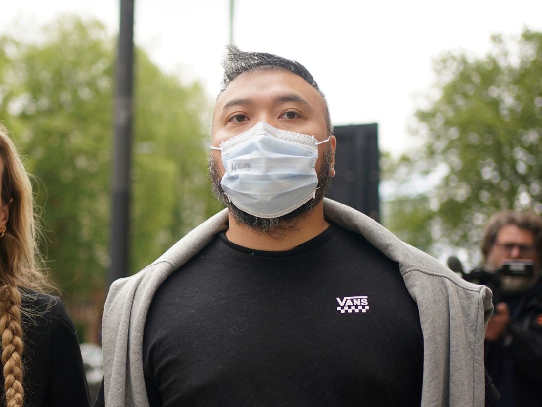 Chi Leung Wai leaves Westminster Magistrates' Court in London, on May 13, 2024.