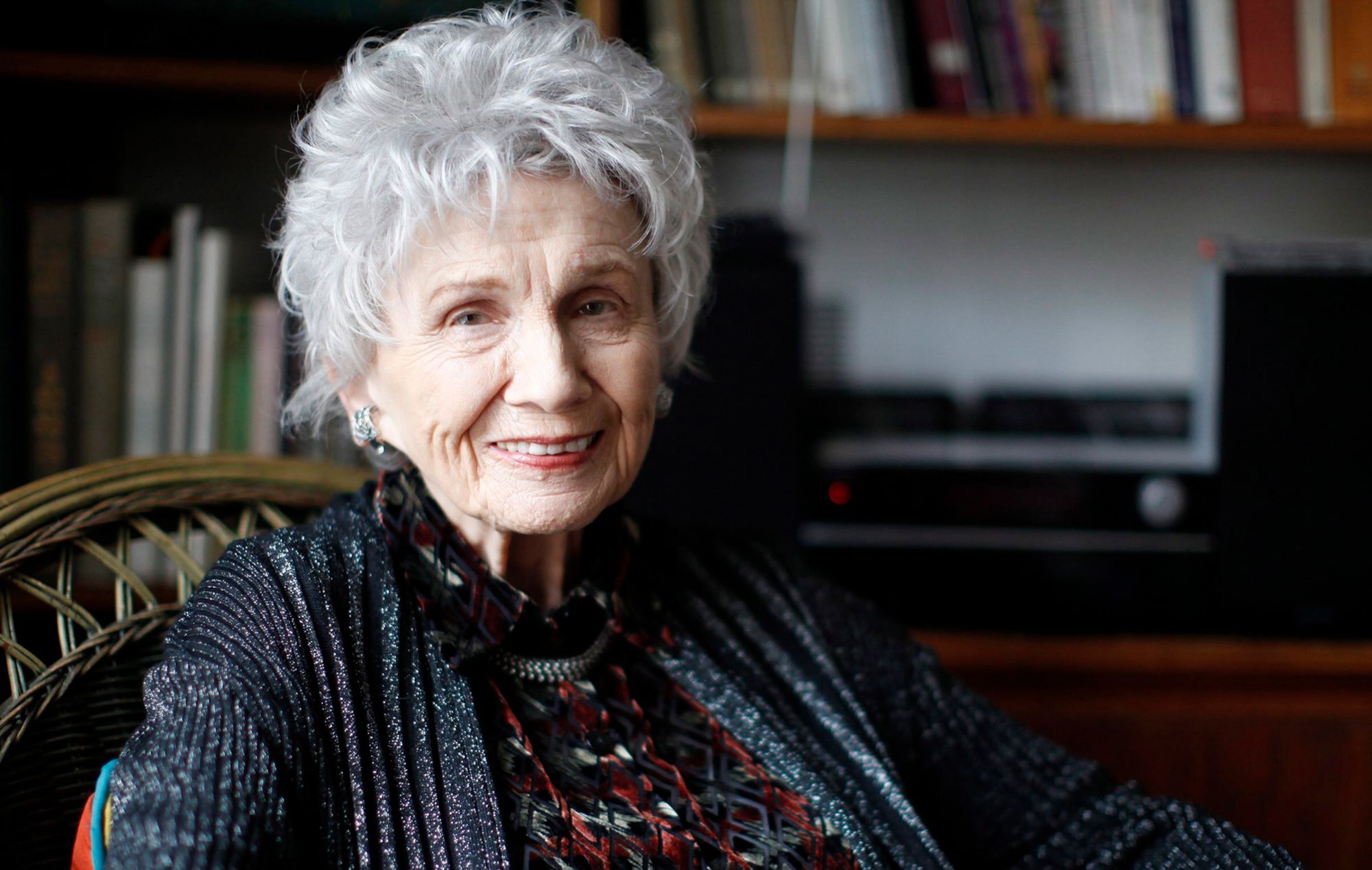 Author Alice Munro, widely lauded as the master of the short story, photographed in December 2013.