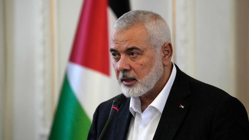 Israel blamed for Hamas leader killed in Iran | CNN