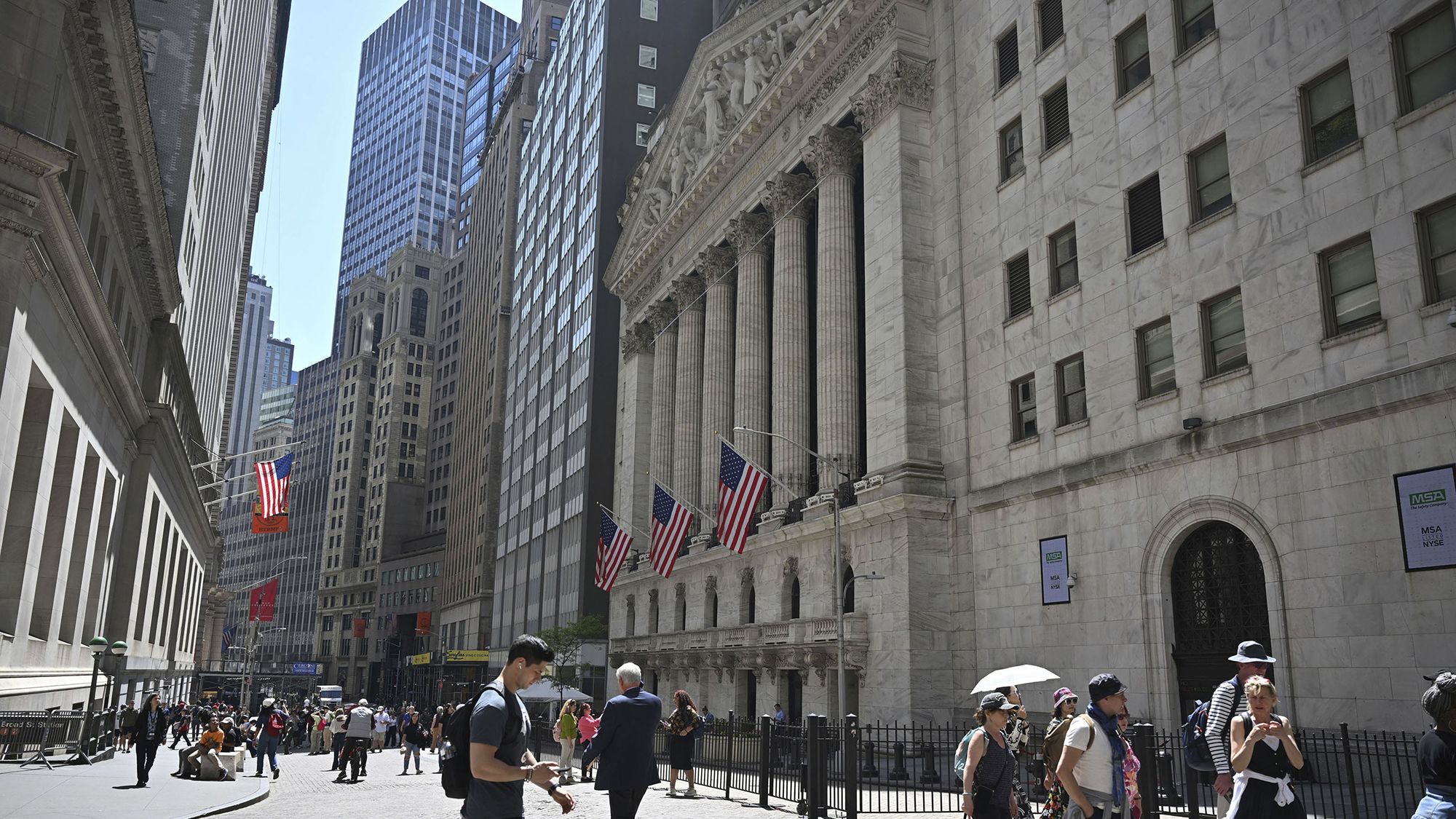 The New York Stock Exchange said Monday's technical issue is related to a mechanism designed to prevent stock prices from swinging wildly.