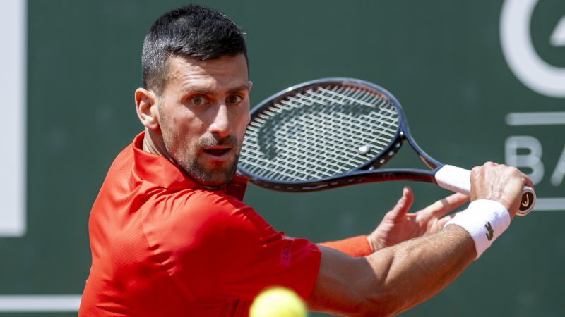 Novak Djokovic S Wait For First Title Of 2024 Continues As He Struggles Novak Djokovic S Wait For First Title Of 2024 Continues As He Struggles
