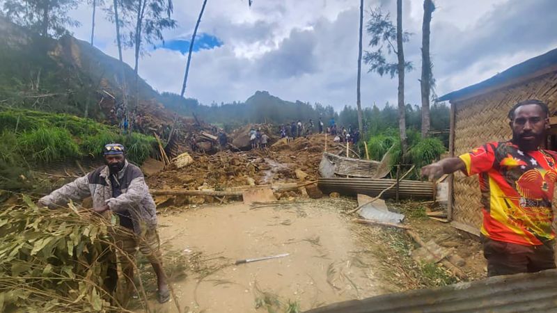 UN reports over 670 people feared dead following landslide in Papua New Guinea