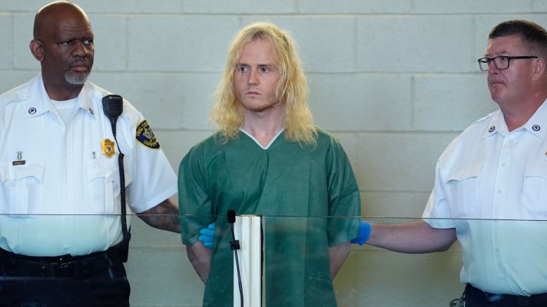 Jared Ravizza appears during his arraignment Tuesday at Plymouth District Court, in Plymouth, Massachusetts.