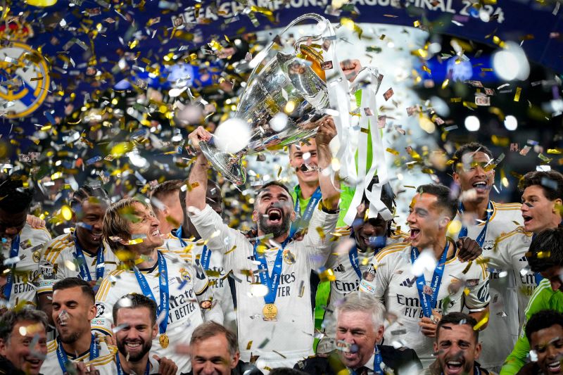 Champions League Final: Real Madrid Wins 15th European Cup With 2-0 Win ...