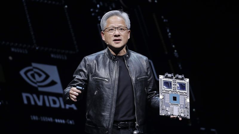 Nvidia плакатното дете на Уолстрийт за изкуствен интелект сега е