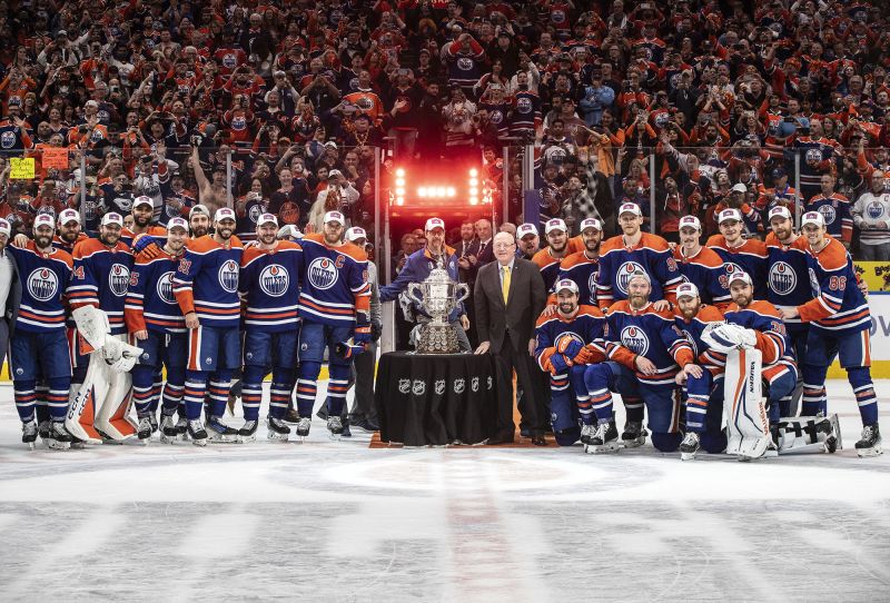 NHL Stanley Cup Final Set As Edmonton Oilers Advance For First Time ...