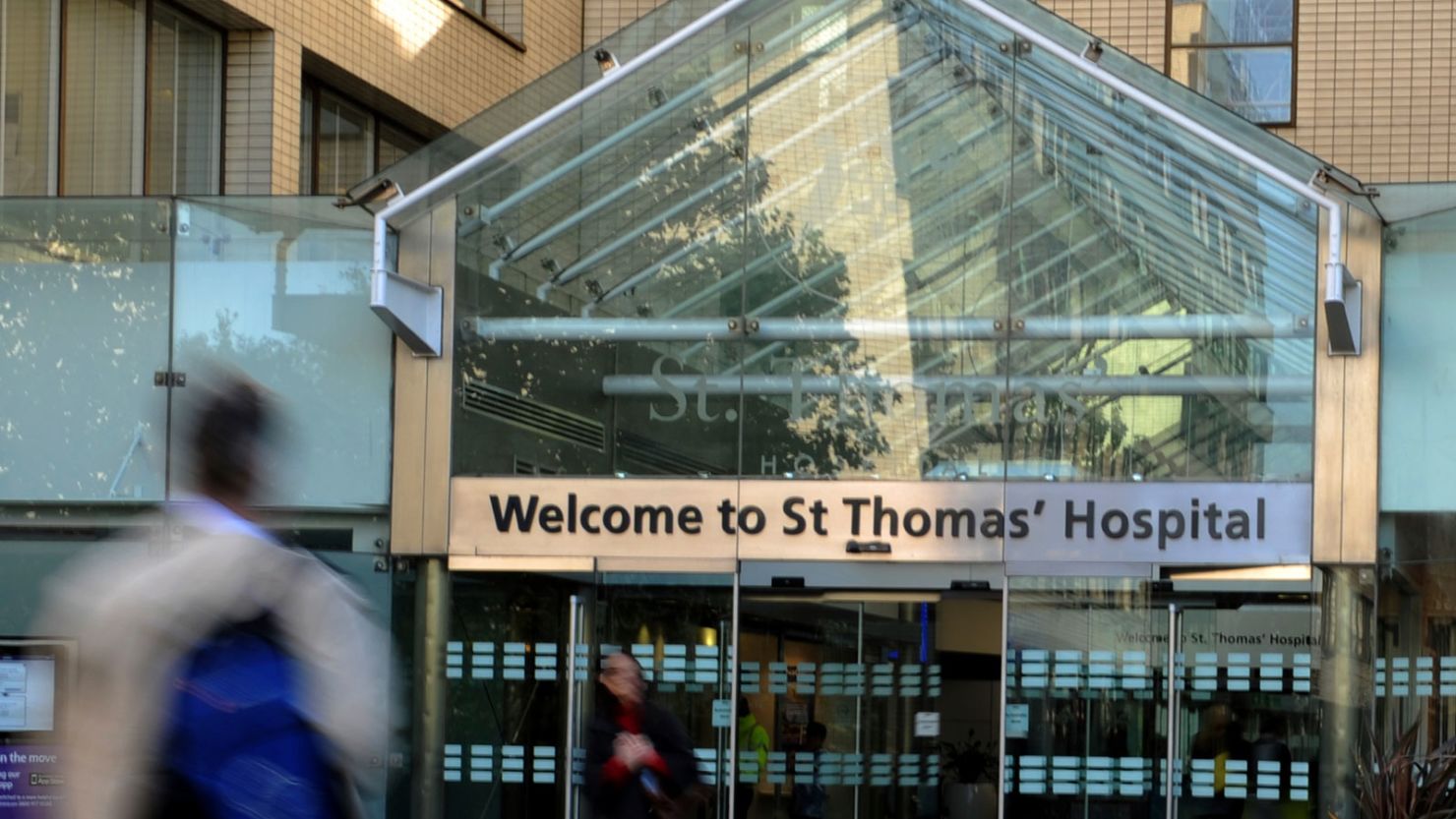 St Thomas' Hospital in London is one of the institutions affected by the cyberattack.