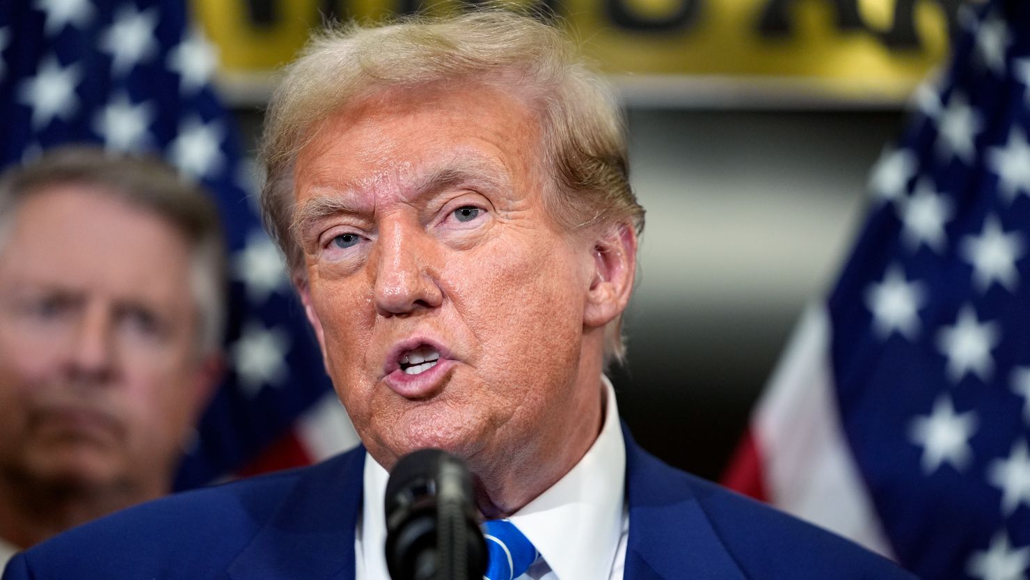 Republican presidential candidate former President Donald Trump.