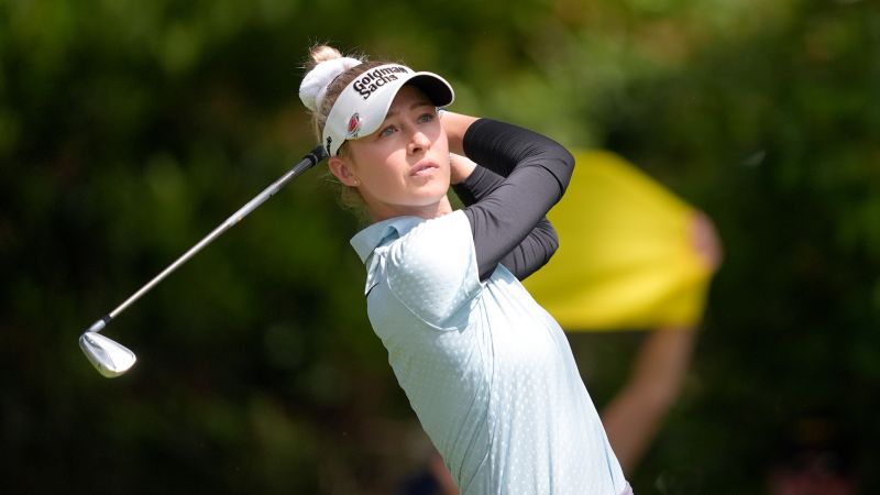 Nelly Korda withdraws from tournament after being bitten by a dog