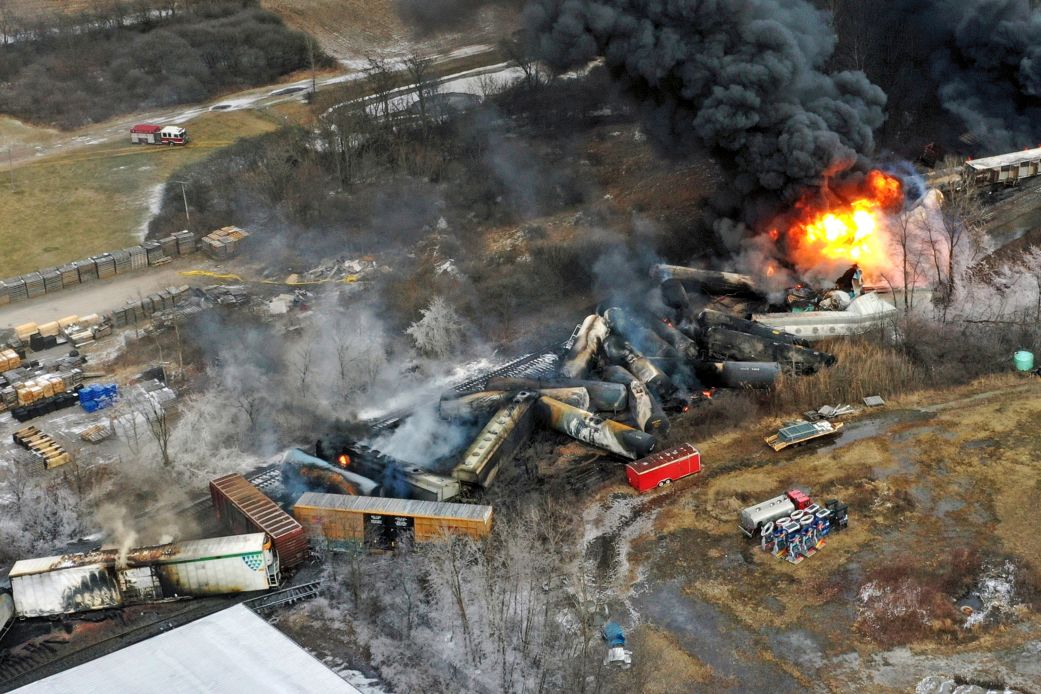 Two years after train derailment, NIH to commission longer-term health studies of East Palestine residents