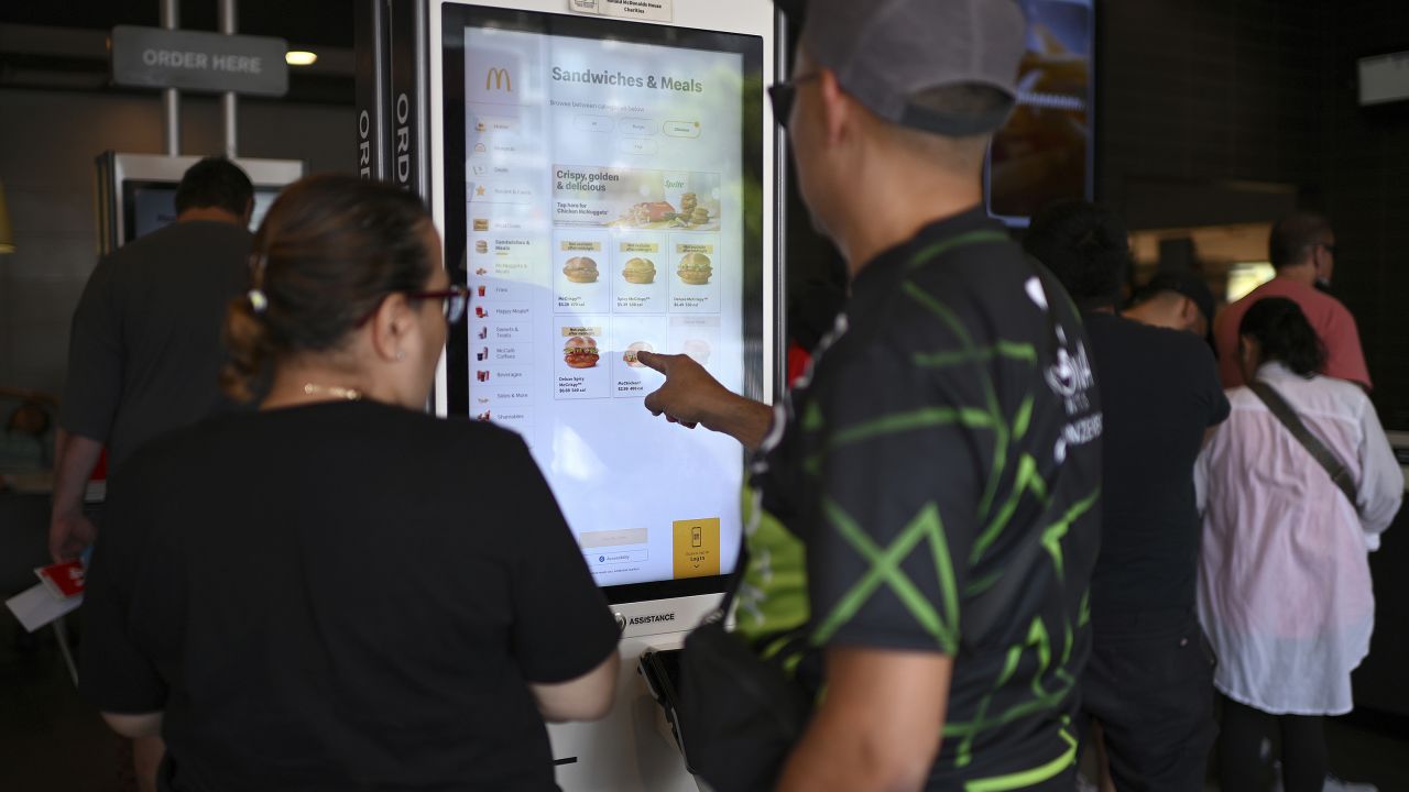 Self-service kiosks have expanded at McDonald's and other fast-food chains,