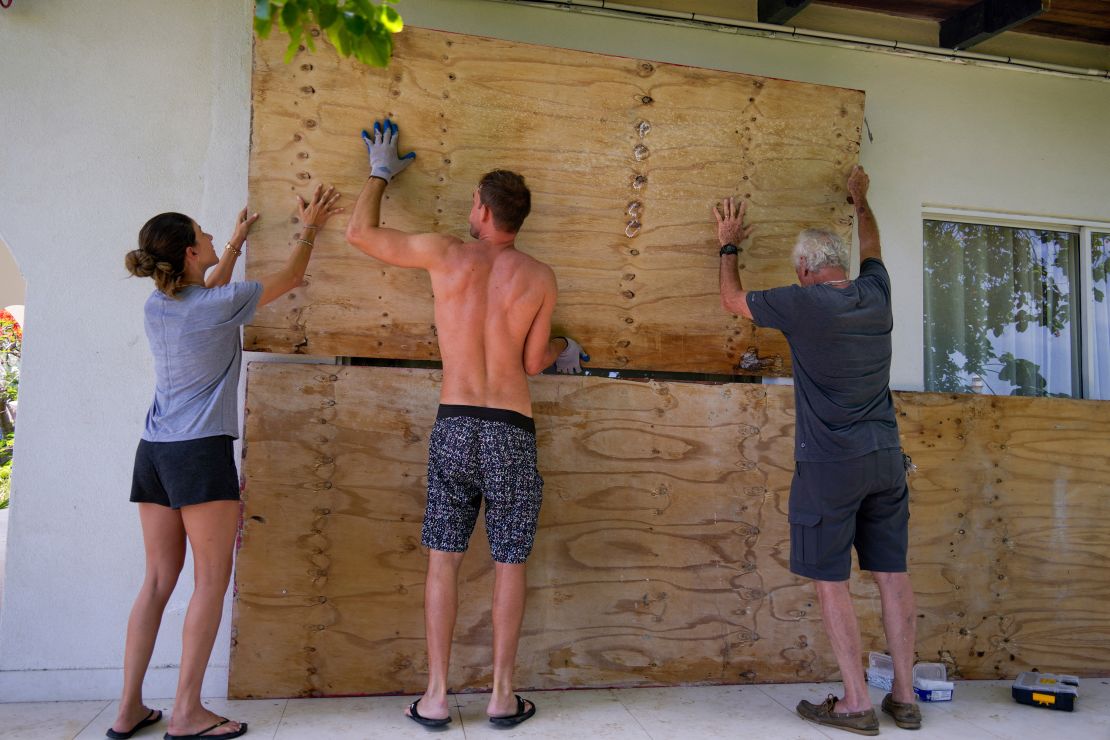 Residents in Barbados are preparing for the potential impact of Beryl, which could be felt Sunday evening.