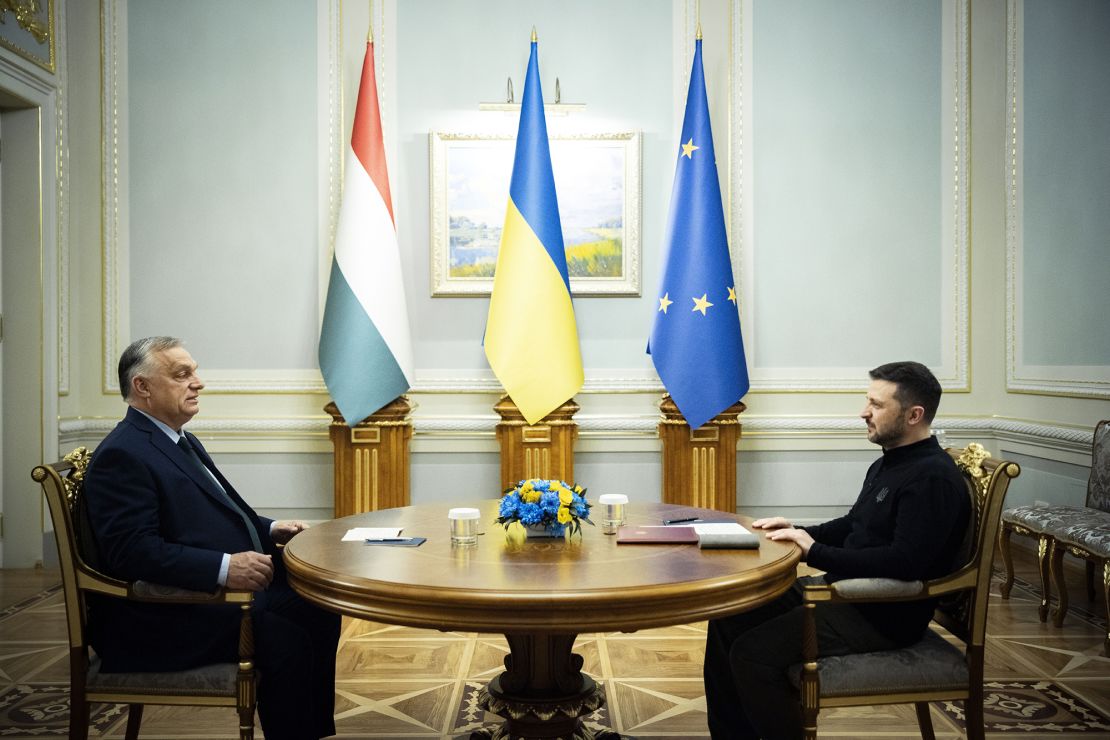 The focus of the talks between the two heads of state would be “options for achieving peace as well as current issues of bilateral relations between Hungary and Ukraine,” said a spokesman for the Hungarian government.