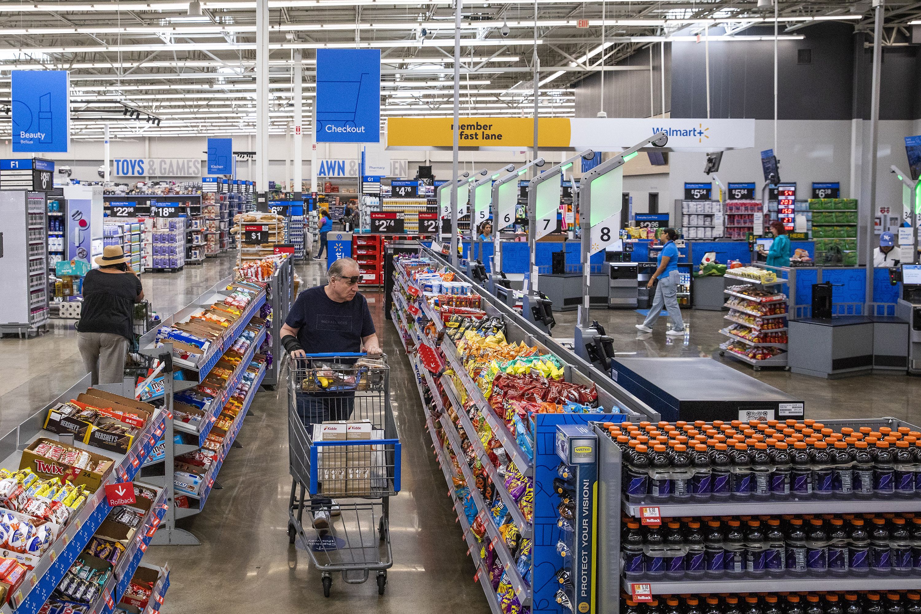 Americans are still shopping. They're just going to Walmart | CNN Business