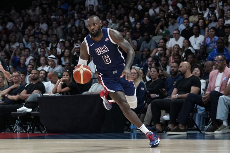 LeBron James to be Team USA s male flag bearer for Olympic Opening Ceremony CNN