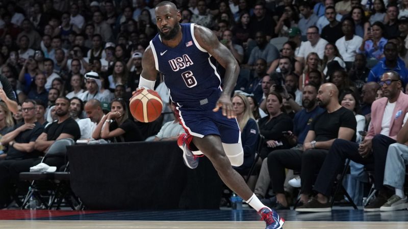 LeBron James to be Team USA’s male flag bearer for Olympic Opening Ceremony | CNN