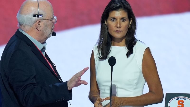 Nikki Haley makes the case for electing Trump in her convention speech