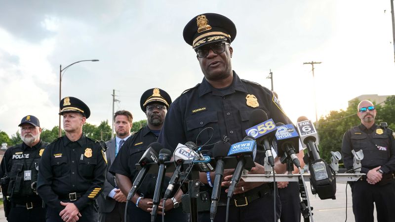 Police from Ohio assisting with security at Republican National Convention fatally shoot man