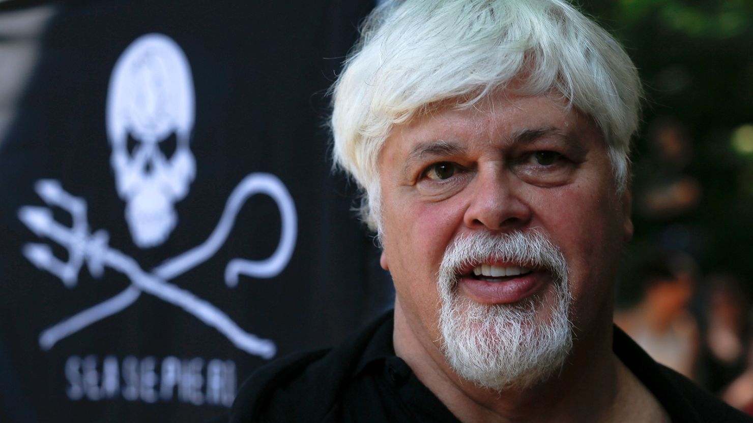 Paul Watson, then founder and President of the animal rights and environmental Sea Shepherd Conservation, in Berlin, Germany, on May 23, 2012.