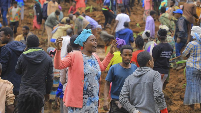 Ethiopia: More than 200 dead in landslides