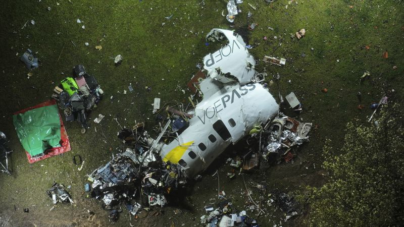 Brazilian passenger plane crash outside São Paulo kills 62