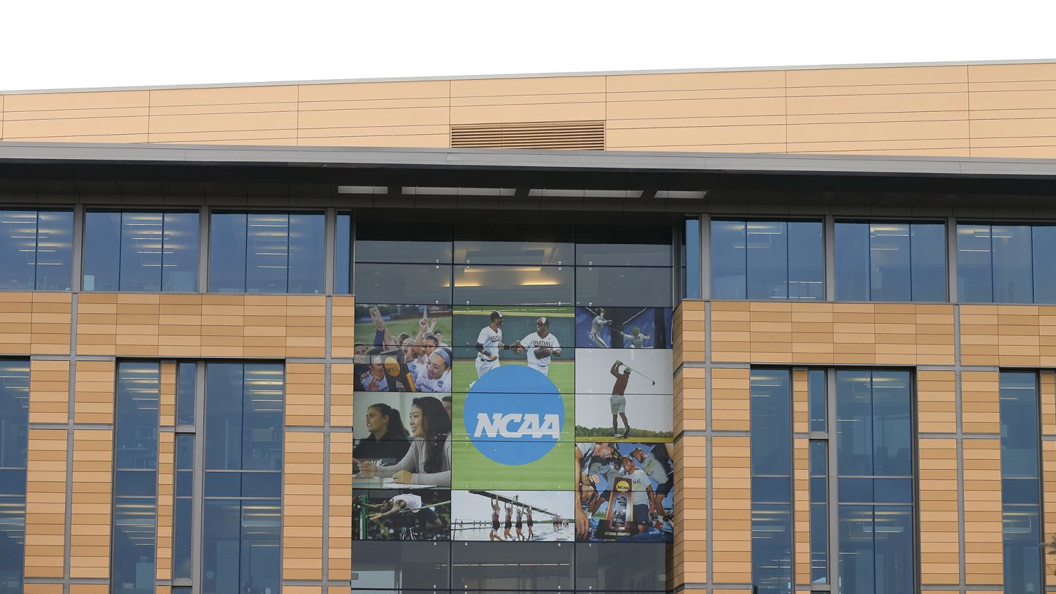 National Collegiate Athletic Association headquarters, Saturday, Jan. 6, 2024, in Indianapolis.