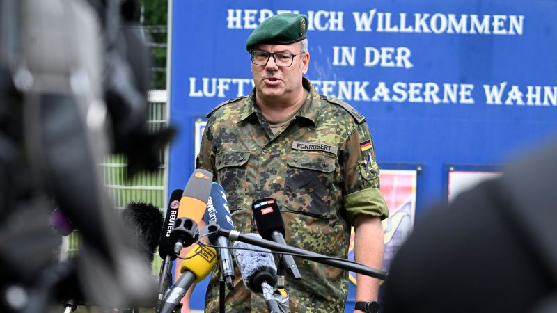 Deutschland schließt einen Militärstützpunkt wegen des Verdachts einer Sabotage seiner Wasserversorgung